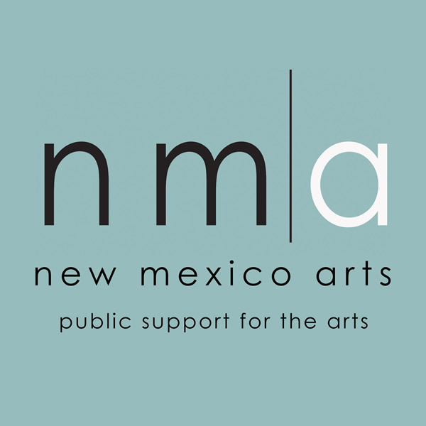 New Mexico Arts logo. Public support for the arts.